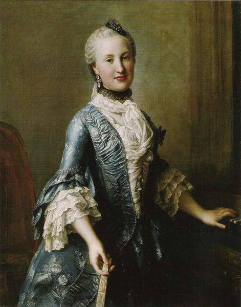 Pietro Antonio Rotari Princess Elisabeth of Saxe China oil painting art
